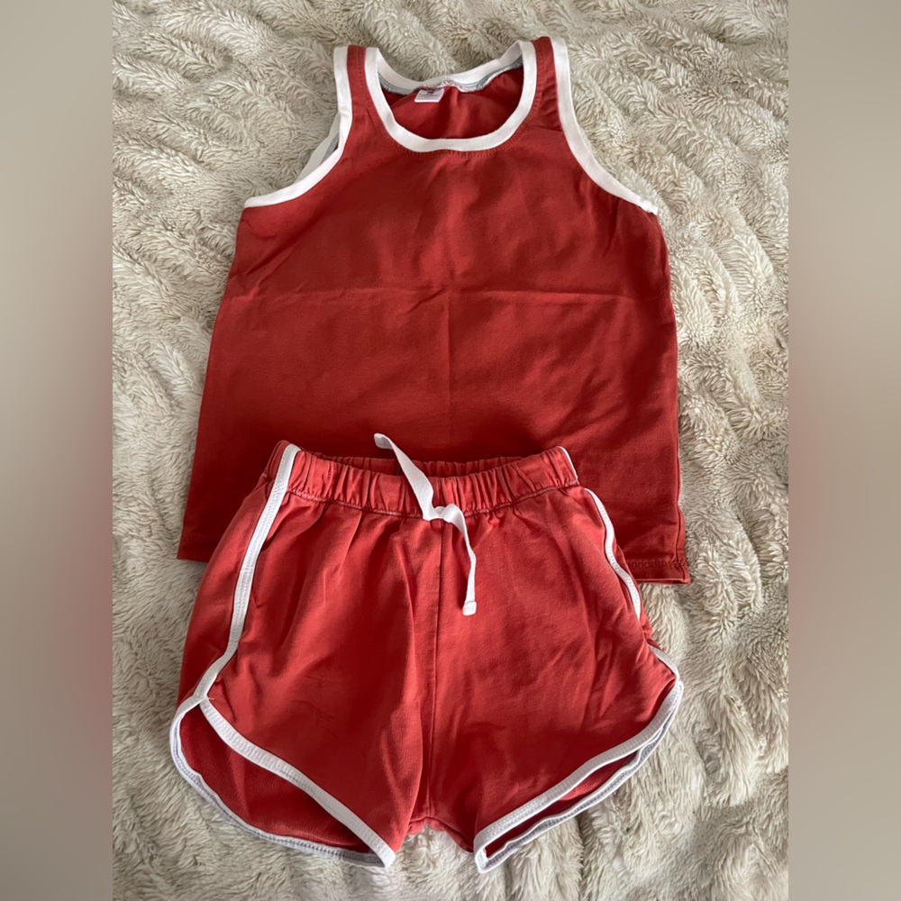 Red and White Kids Play Set
